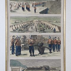 “The Zulu War” Lithograph From South Africa