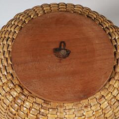 Contemporary Nest of Five Nantucket Open Baskets