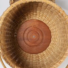 Contemporary Nest of Five Nantucket Open Baskets