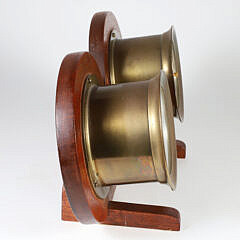 Chelsea Mounted Brass Ship’s Clock and Barometer