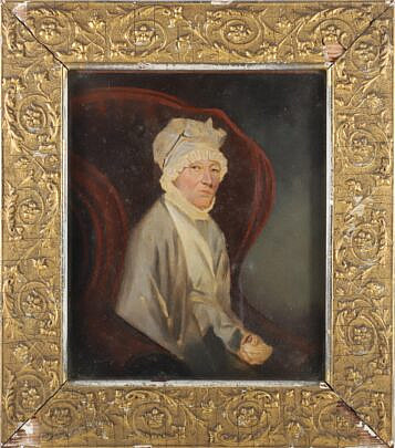 Oil on Panel "Portrait of a Seated Lady"