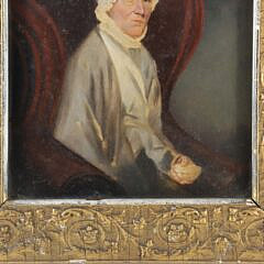 American Oil on Panel “Portrait of a Seated Woman”