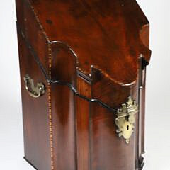 English Mahogany Knife Box