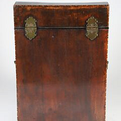 English George III Mahogany Knife Box