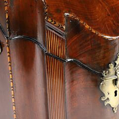 English George III Mahogany Knife Box