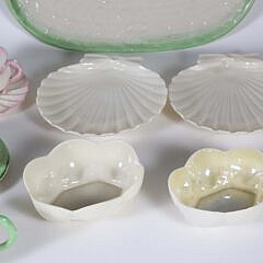 Set of Belleek Shell Motif Fine China, Fermanagh Ireland