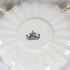 Set of Belleek Shell Motif Fine China, Fermanagh Ireland
