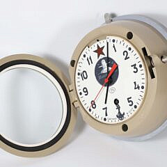 Russian Marine Wall Clock, circa 1946
