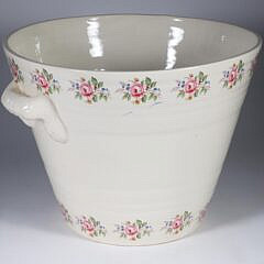 English Ironstone Pottery “Pure Milk” Bucket