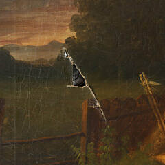 Mid 19th Century English School Oil on Canvas “The Jolly Tars Return”
