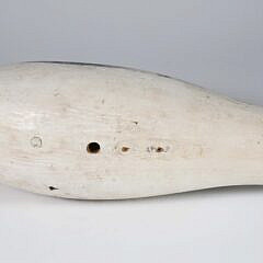 Vintage American Folk Art Painted Seagull Decoy