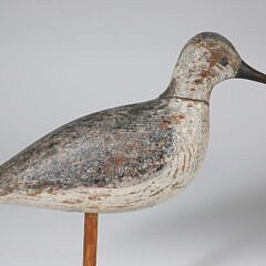 Antique New England Folk Art Shorebird Decoy