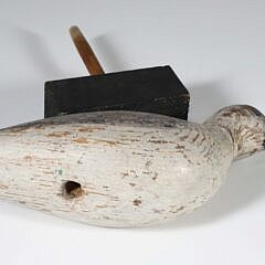 Antique New England Folk Art Shorebird Decoy