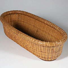 Charles Maguire Woven Nantucket Bread Basket