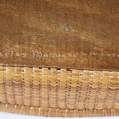 Charles Maguire Woven Nantucket Bread Basket
