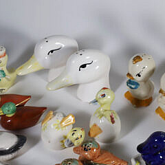 Collection of 27 Porcelain Salt and Pepper Shakers