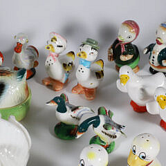 Collection of 27 Porcelain Salt and Pepper Shakers