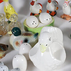 Collection of 27 Porcelain Salt and Pepper Shakers