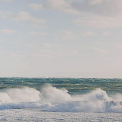 Dan Sutherland Limited Edition Photograph “Winter Waves” Nantucket, edition #1/9