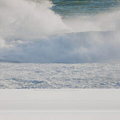 Dan Sutherland Limited Edition Photograph “Winter Waves” Nantucket, edition #1/9