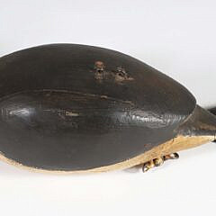 Vintage Folk Art Swimming Bufflehead Duck Decoy