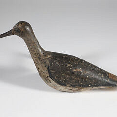 Antique Barnegat New Jersey Yellow Legs Shorebird Decoy, 19th Century