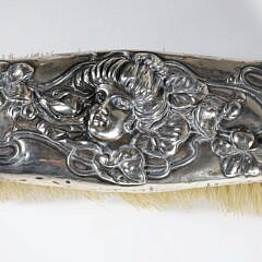 Five Piece Sterling Silver Art Nouveau Dresser Set