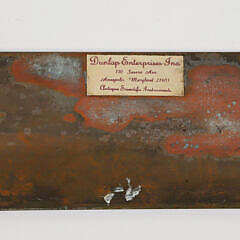 Boxed Brass Flat Rule By H. Hughes & Son, London