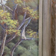 Earl Graham Douglas Oil on Canvas “California River Landscape”