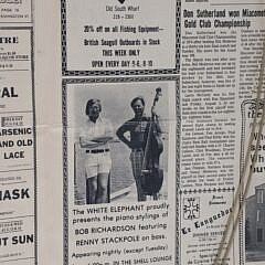 Marion Eaton Pastel on Paper “Crabbing on Long Pond”