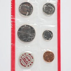 Four 1972 Uncirculated Treasury Mint Coin Sets