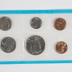 Four 1972 Uncirculated Treasury Mint Coin Sets
