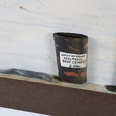 Billy Dexter 3D Wood Carving on Oil Panel “Ice Eeler West Polpis Harbor”