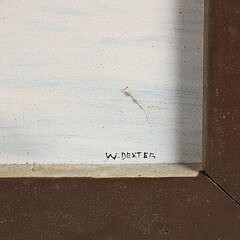 Billy Dexter 3D Wood Carving on Oil Panel “Ice Eeler West Polpis Harbor”