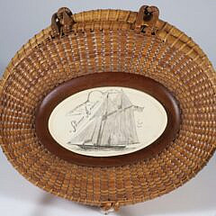 Chin Manasmontri Nantucket Friendship Basket, circa 1977