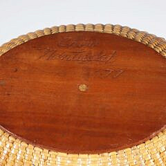 Chin Manasmontri Nantucket Friendship Basket, circa 1977
