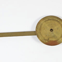 J.W. Strange Brass Chart Protractor, Pat. 1876