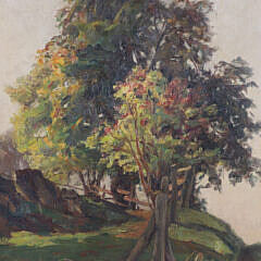 Oil on Panel “Landscape”, circa 1900