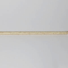 Whaler Made Clenched Fist Holding Ebonized Rod Walking Stick, 19th Century