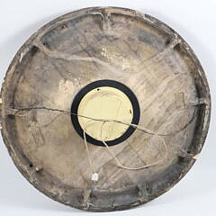 Rare 19th Century Majolica Clock With Roman Numeral Face