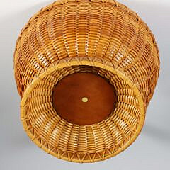 Paul Willer Two Part Nantucket Basket Compote