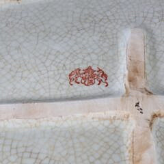 Chinese Export Style Porcelain Footbath