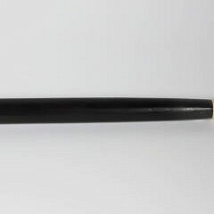 Whaler Made Masculine Clenched Fist Walking Stick, 19th Century