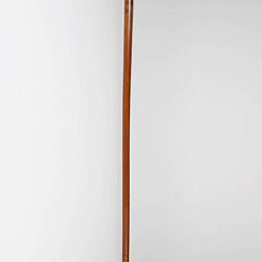Whaler Made Clenched Fist with Serpent Walking Stick, 19th Century