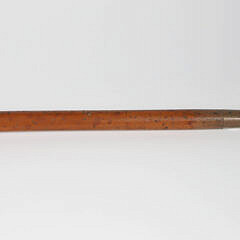 Whaler Made Clenched Fist with Serpent Walking Stick, 19th Century