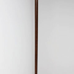 Whaler Made Clenched Fist Holding Ebonized Rod Walking Stick, 19th Century