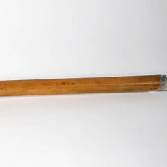 Whaler Made Turks Knot Grip Walking Stick, 19th Century