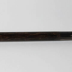 Whaler Made Scrimshaw Walking Stick “Ship Sirius”, 19th Century