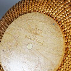 Michael Kane Round Swing Handle Nantucket Basket, circa 1983