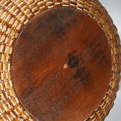 Contemporary Round Nantucket Lollipop Basket